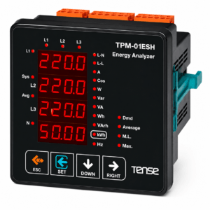 Tense TPM-01ESH 3-Phase Digital Energy Analyze
