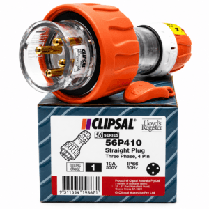 Clipsal 56P410 3 Phase Straight Plug