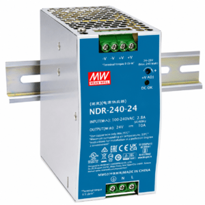 Mean Well NDR-240-24 Industrial DIN Rail Power Supply