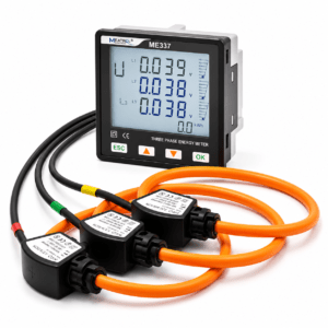 Meatrol ME337 Three-Phase Energy Meter Kit with Rogowski Coils