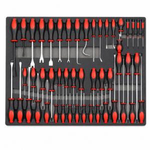 Sonic Equipment SFS-XL 50-Piece Screwdriver and Hook Set in Foam Inlay