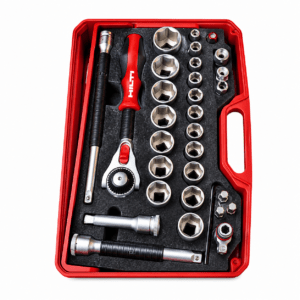 Hilti Edition Wera Zyklop Speed Ratchet and Socket Set